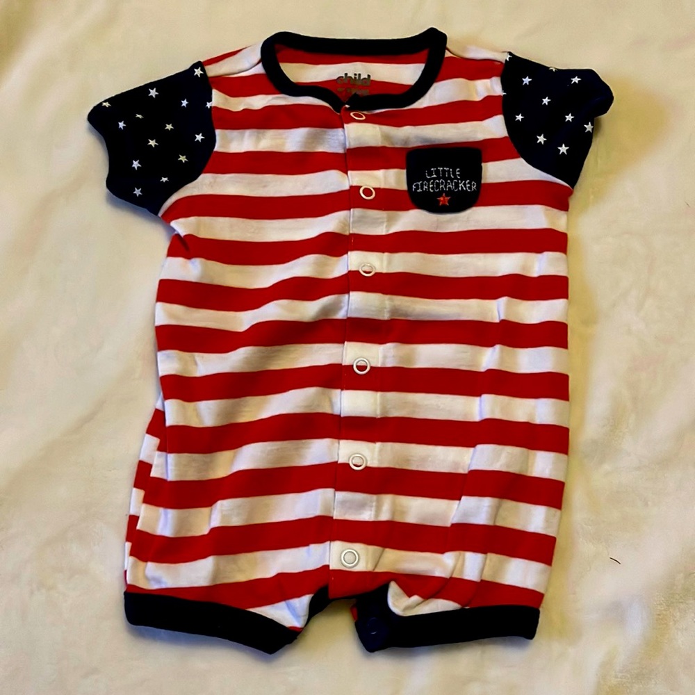 Little firecracker romper